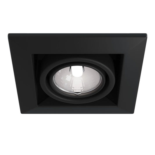 Spot incastra din Metal Negru L13xH8cm Metal Modern