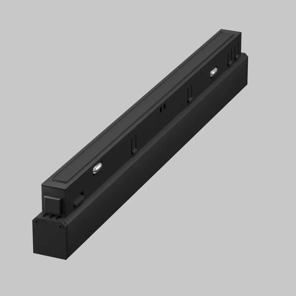 Spot pentru sina Exility din Aluminiu Negru L30.4xH4.4cm 12W 800lm 2700k Basis