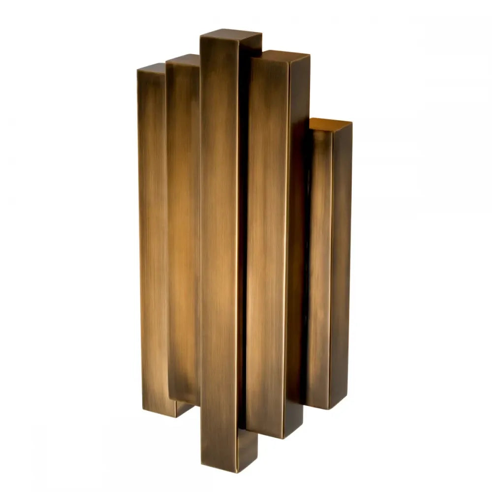 Aplica de perete din Metal Alama H40xL20.5cm Beau Rivage Eichholtz