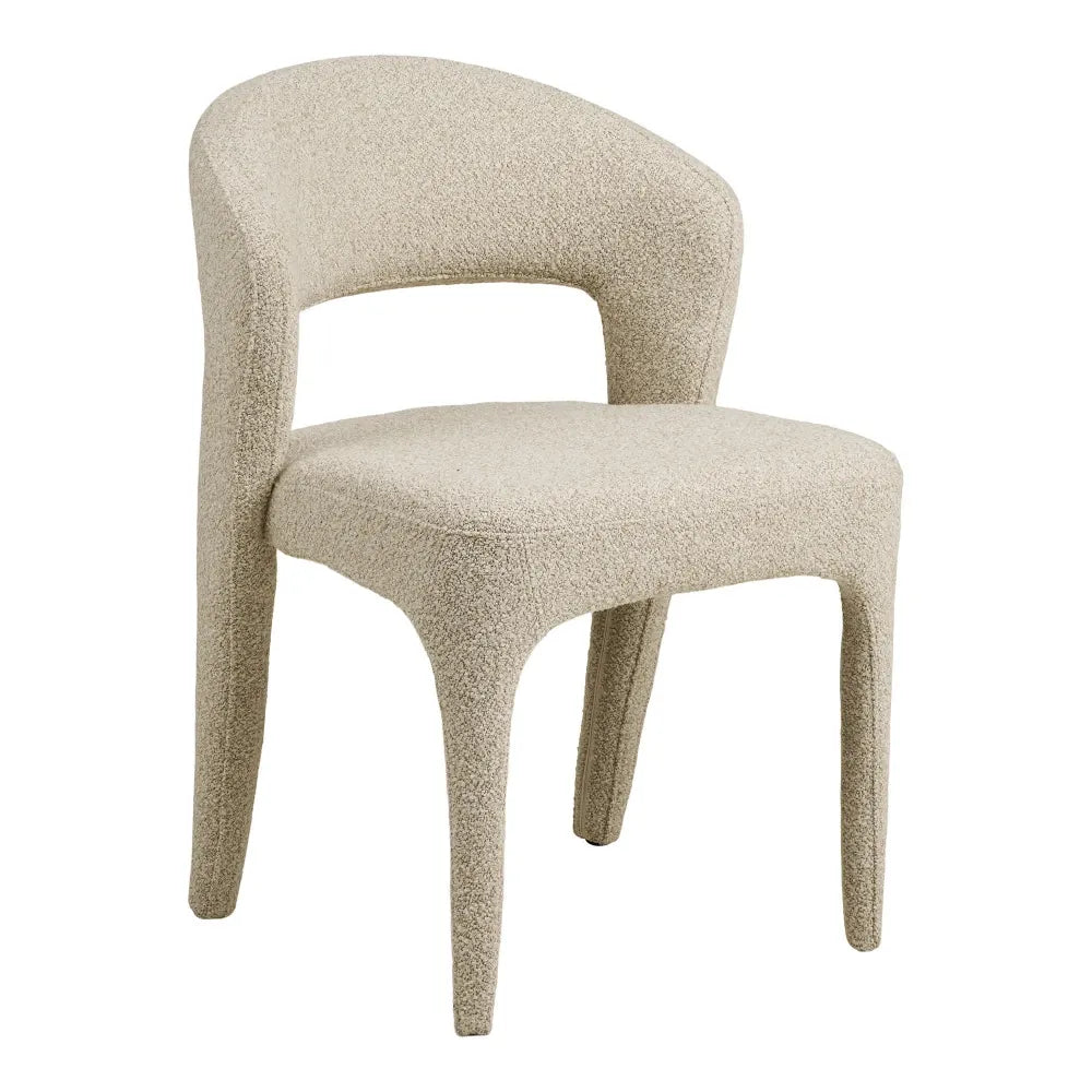 Set 2 scaune din Stofa Bej L61xH79cm Belmont