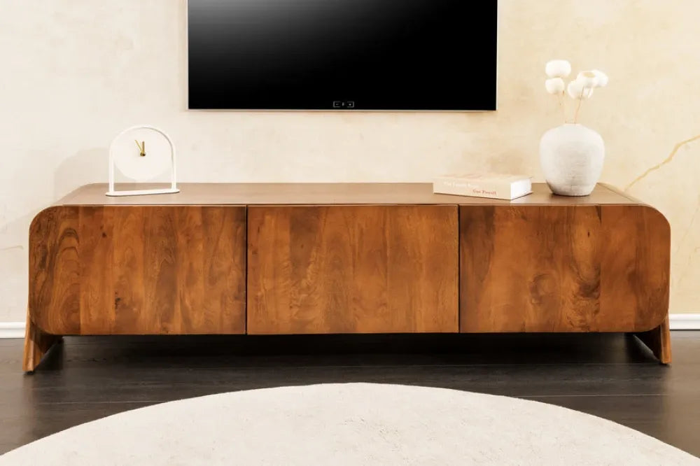 Comoda TV din Lemn de mango Maro L160xH45cm BRASIL