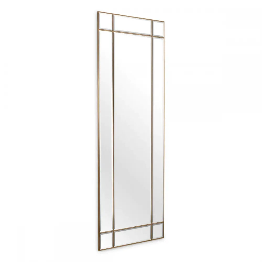 Oglinda Dreptunghiulara H215.5xL78.5cm Vintage brass Beaumont Eichholtz