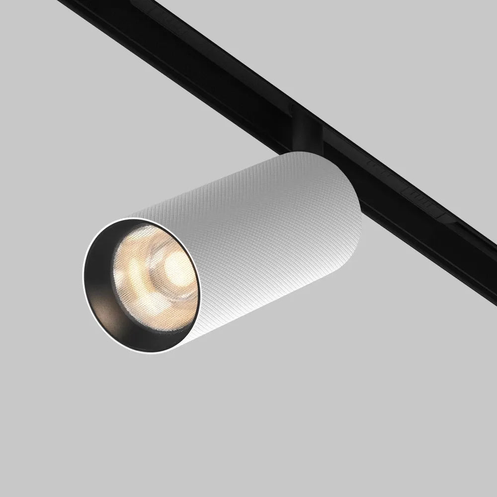 Spot pentru sina Exility din Aluminiu Negru/alb H12.5xL19.4cm 12W 930lm 3000k Artisan