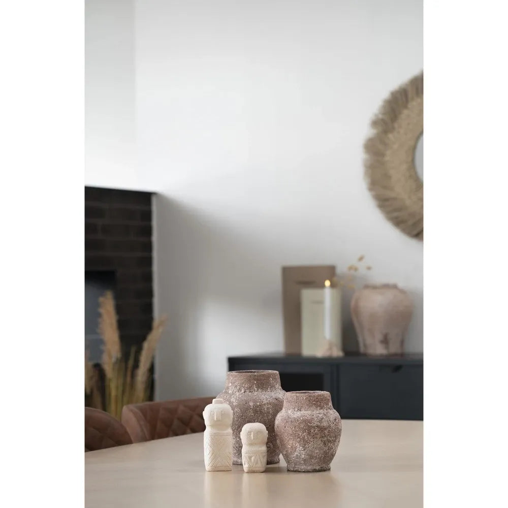 Obiect decorativ din Ciment Bej H10xL5,5cm HN0870