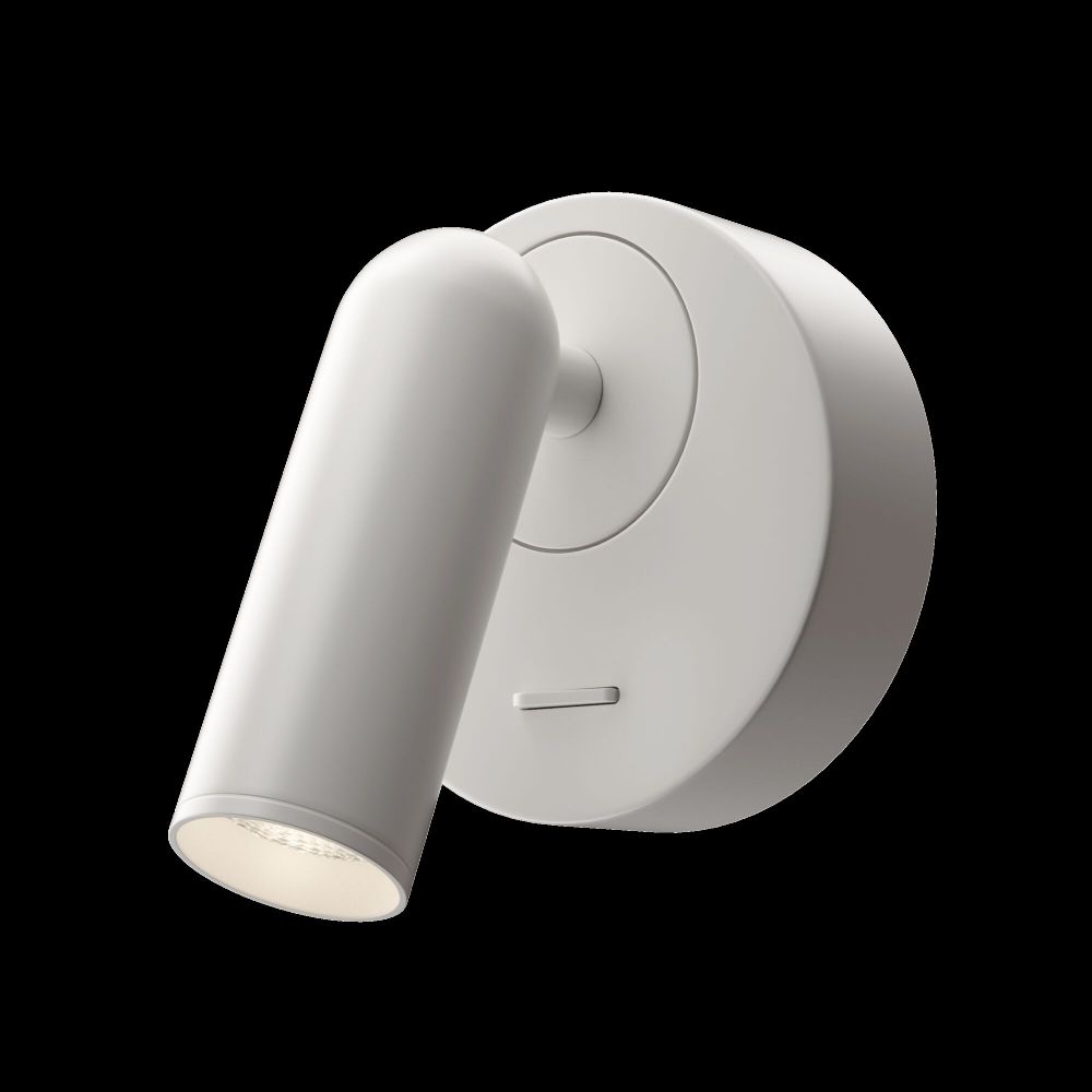 Aplica de perete reglabila din Metal Alb cu LED L7x7xH9cm Mirax