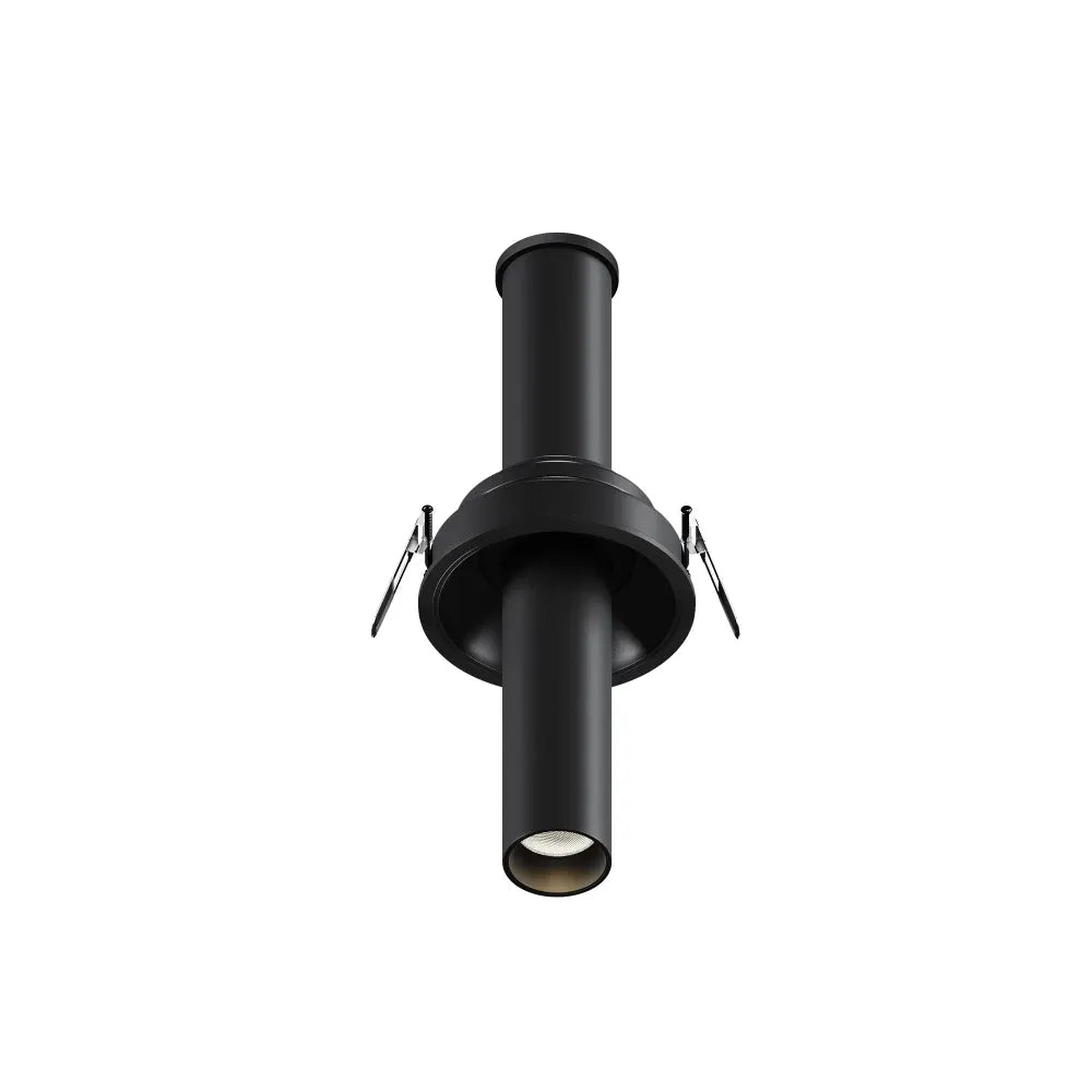 Spot incastrat din Aluminiu Negru H21.6xD3cm 7W 460lm 3000k Focus T