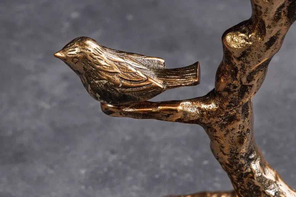 Masuta laterala din Metal Alama L56xH62cm Birds