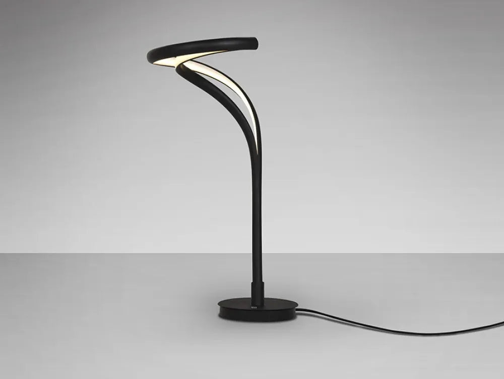 Veioza din Metal Negru H50xD30cm Danza