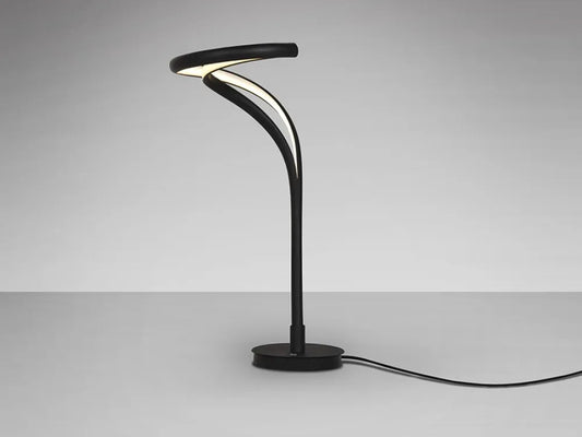 Veioza din Metal Negru H50xD30cm Danza