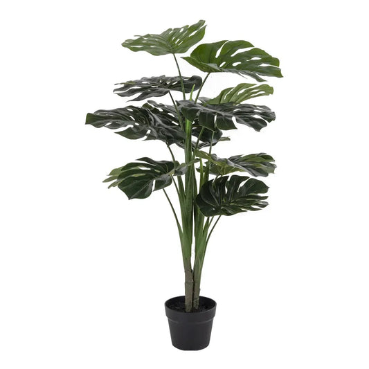 Planta artificiala in ghiveci Monstera H90xL17cm