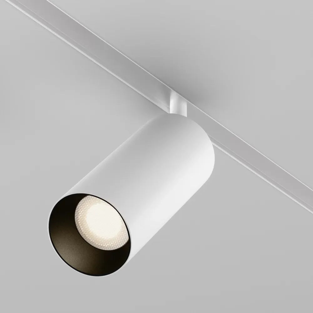 Spot dimabil pentru sina Exility din Aluminiu Alb H19.2xL22cm 20W 1200lm 2700-6000k Focus LED