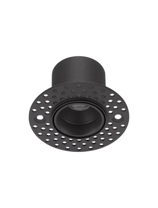 Spot incastrat din Aluminiu Negru H5xL6.8cm IP20 3W 214lm 3000k UHO