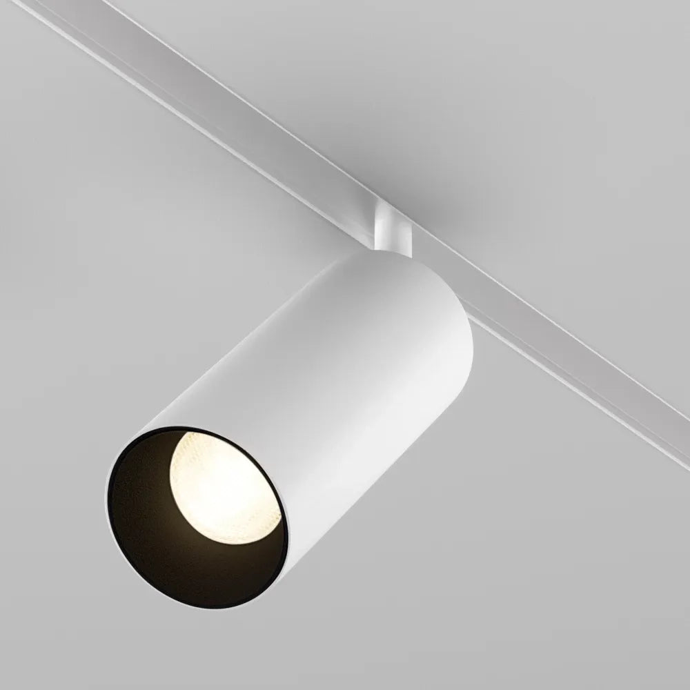 Spot dimabil smart pentru sina Exility din Aluminiu Alb H21.2xL19.3cm 20W 1630lm 2700-6000k Focus LED