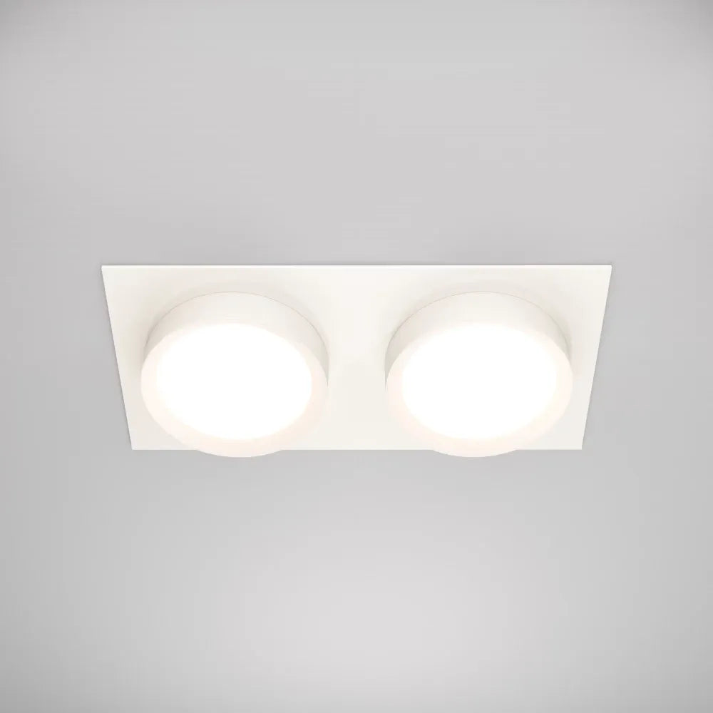 Spot incastrat din Aluminiu/plastic Alb H4.5xL22cm 12W Hoop