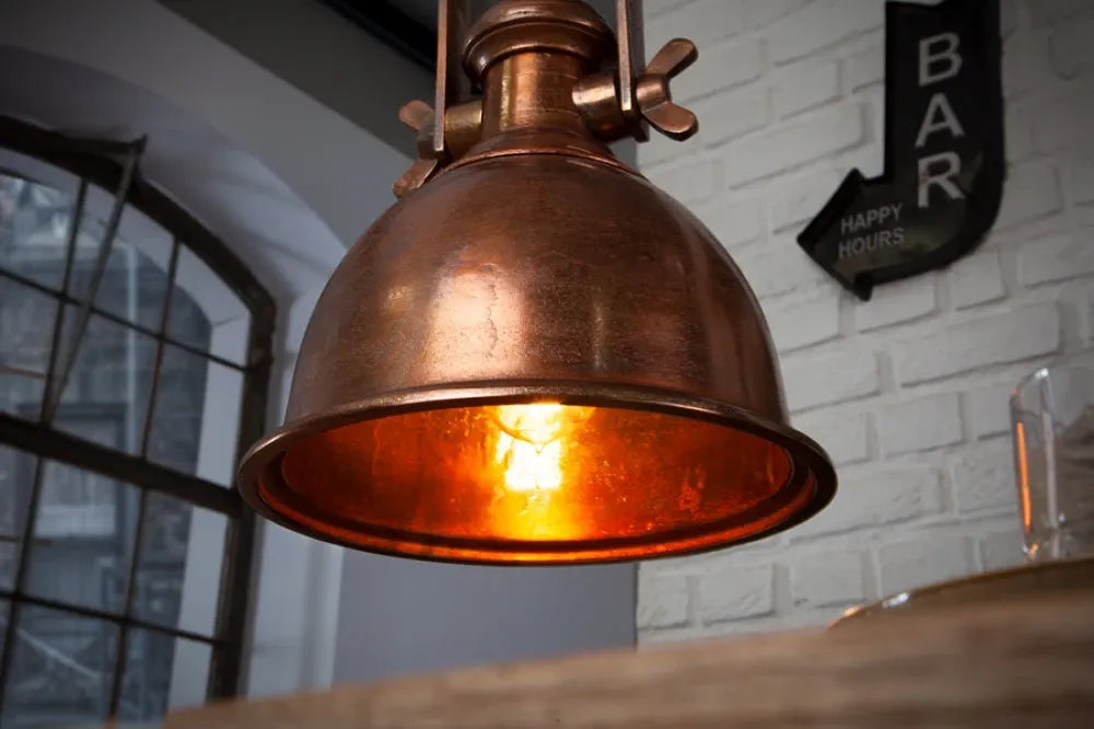 Pendul din Metal Cupru L29xH45cm INDUSTRIAL