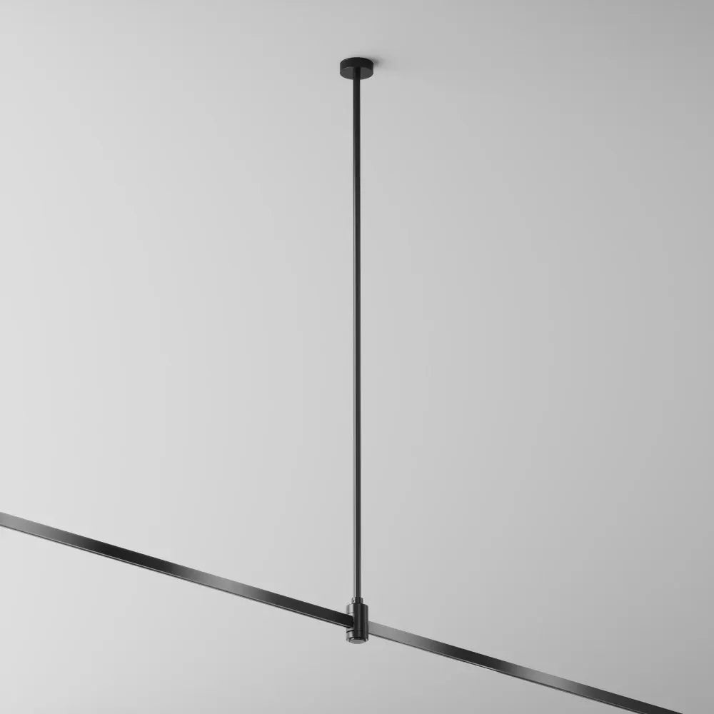 Suport lung de tavan 760 mm Flarity din Aluminiu Negru H80.6xL4.5cm Flarity