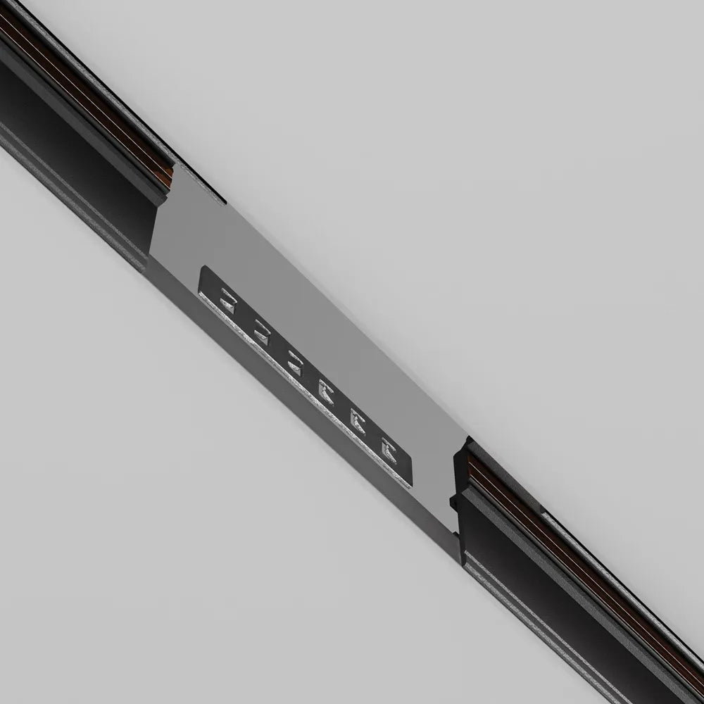 Set 2 conectori liniari pentru sina Exility din Metal Gri