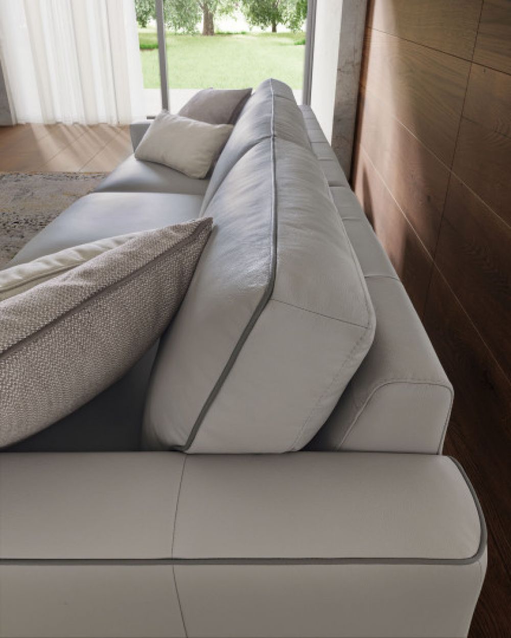 Coltar fix 3 locuri Russel stil Elegant L294cm