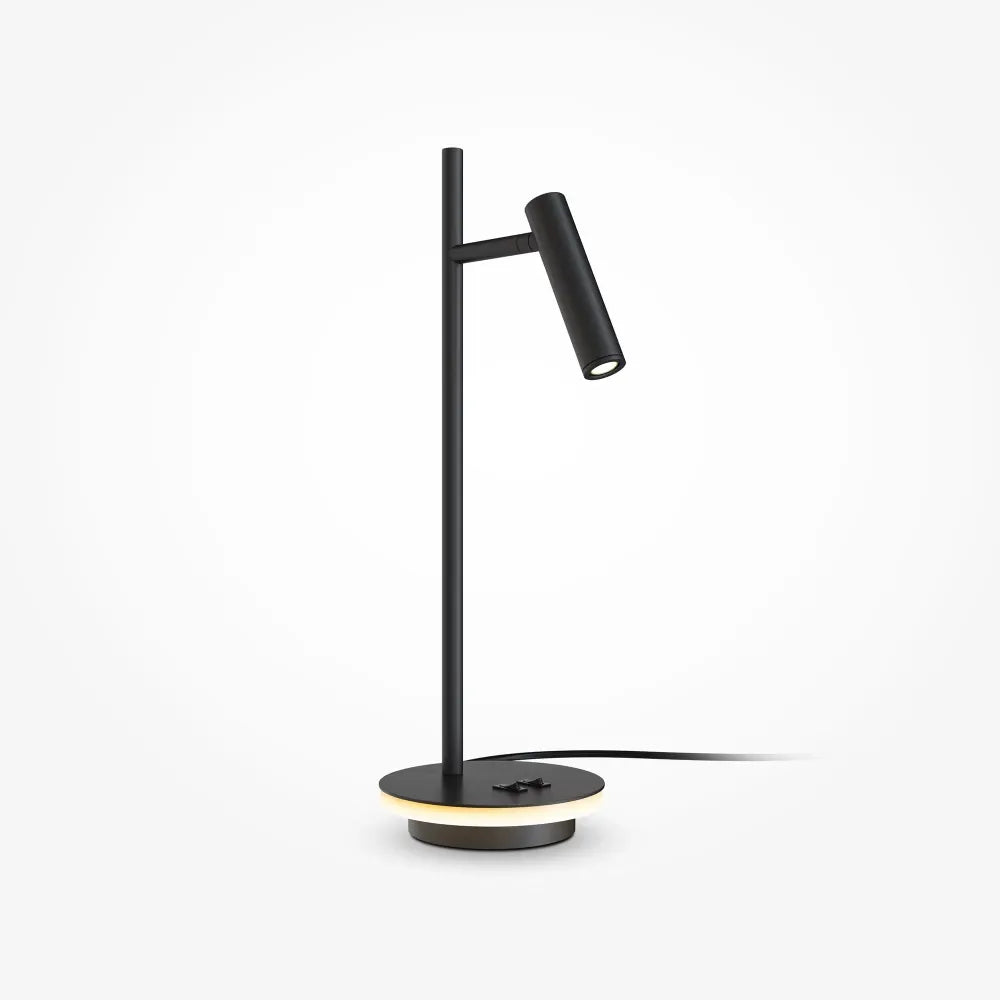 Veioza din Metal Negru D15xH45cm Estudo