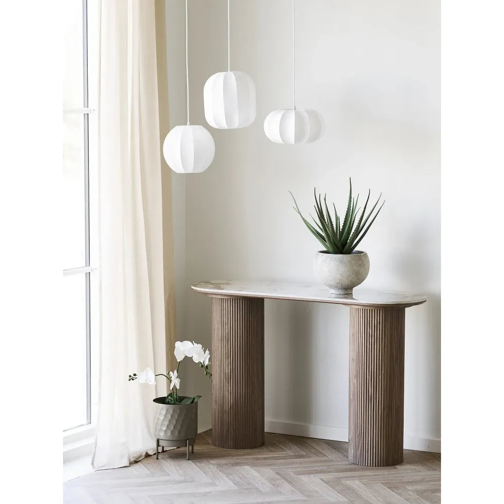 Ghiveci decorativ din Ceramica Gri D26xH19,5cm HN1227
