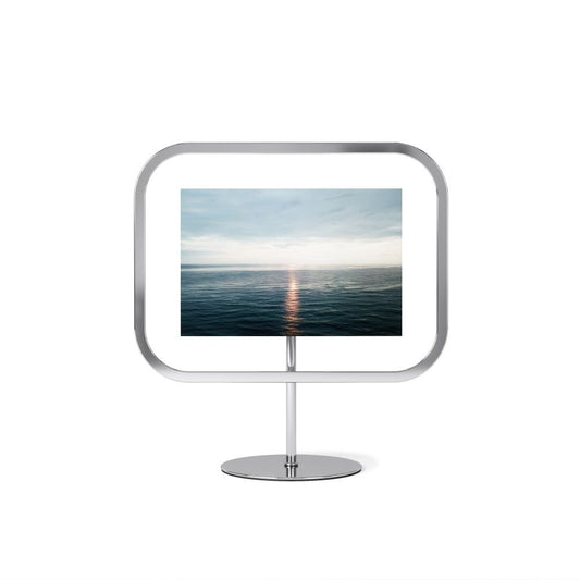 Rama foto din Metal Argintiu Infinity H27xL22cm