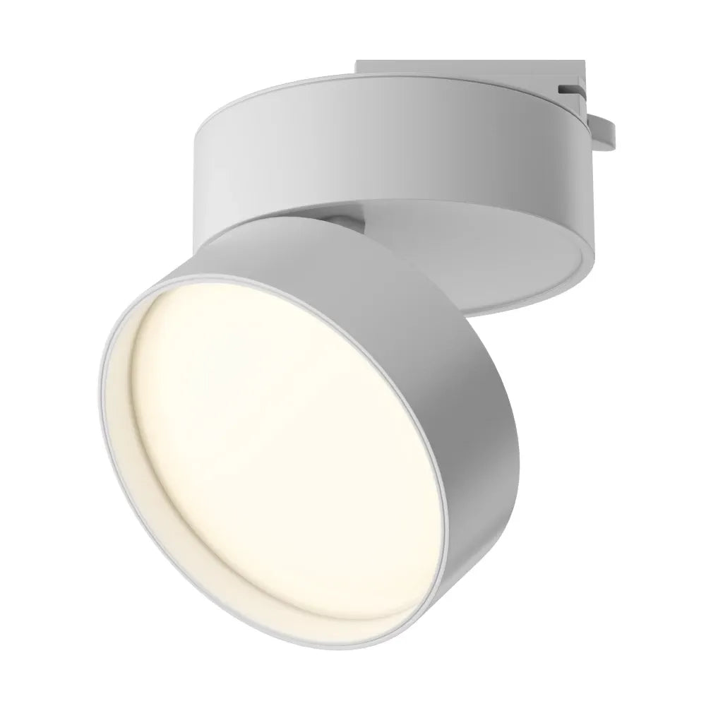 Spot pentru sina Unity din Aluminiu Alb H11xD12cm 18W 1490lm 3000k ONDA