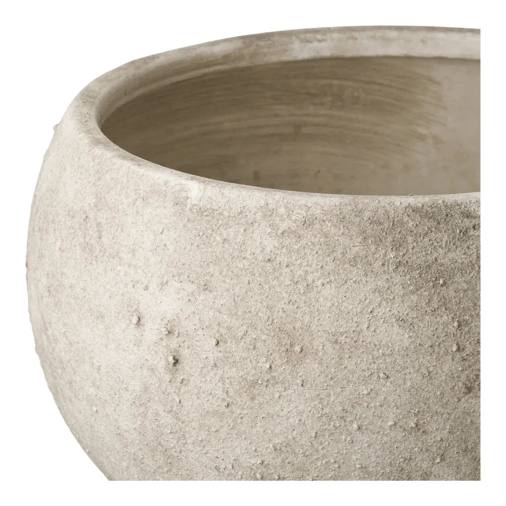 Ghiveci decorativ din Ceramica Gri D26xH19,5cm HN1227