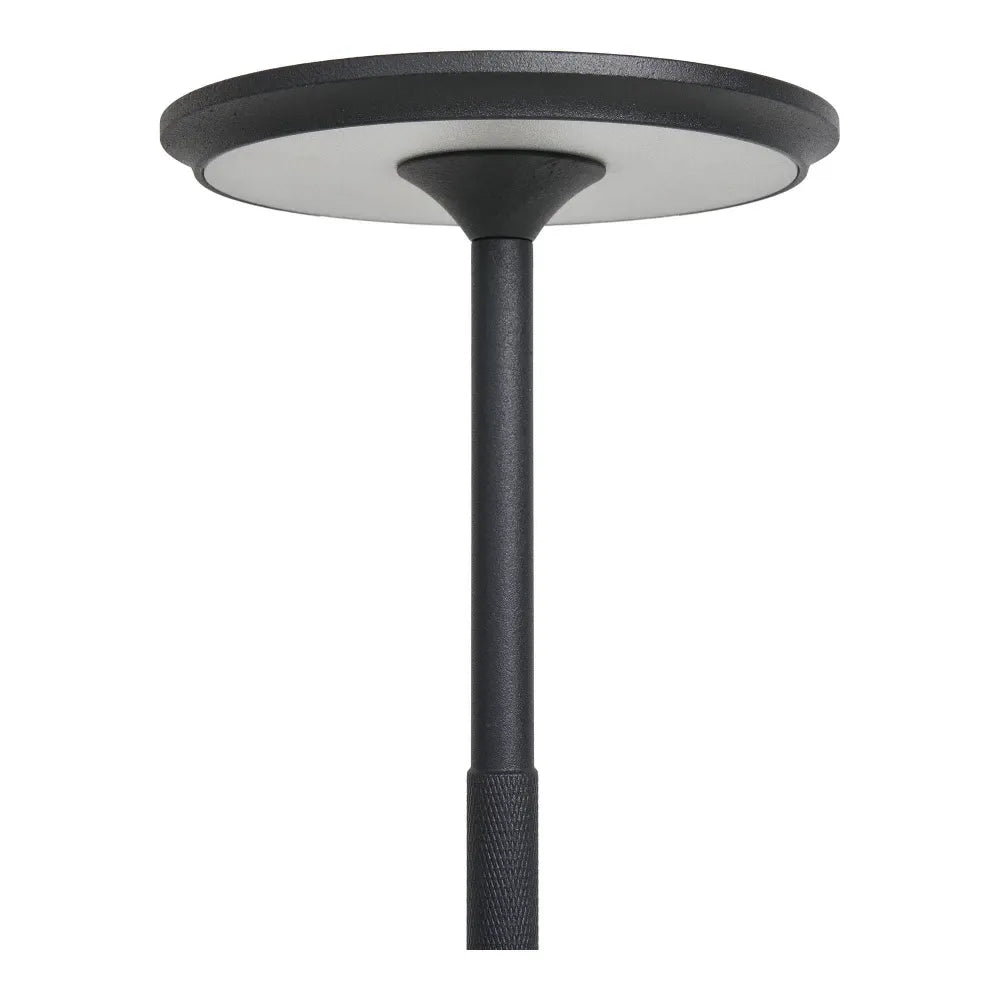 Veioza reincarcabila din Aluminiu Negru H28,5xD13cm Lyneham