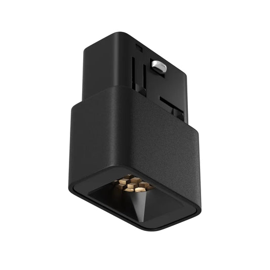 Spot pentru sina Exility din Aluminiu Negru H4.5xL3.6cm 2W 82lm 4000k Points S