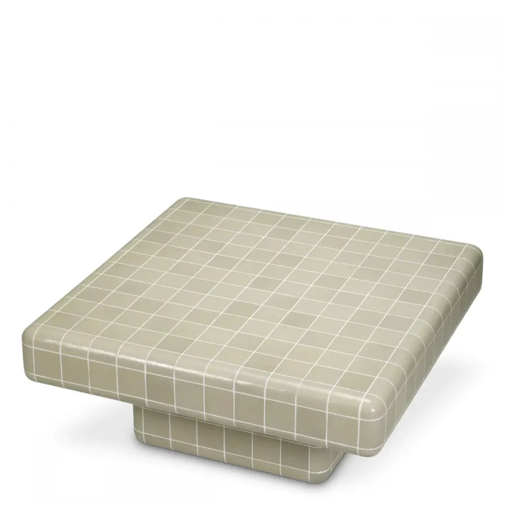 Masuta de cafea pentru exterior din Beton armat cu fibra de sticla Gri H42.5xL98cm Mateo Eichholtz