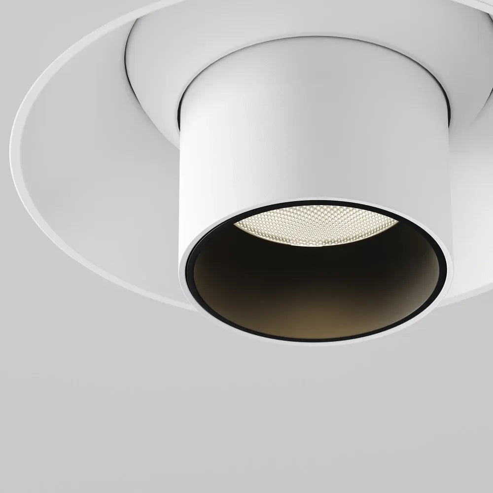 Spot incastrat din Aluminiu Alb H21.6xD3cm 7W 460lm 3000k Focus T