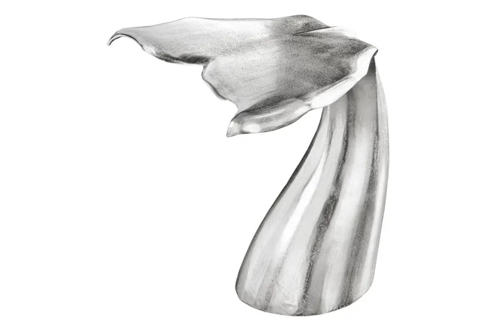 Masuta laterala din Metal Argintiu L57xH56cm Wildlife walflosse