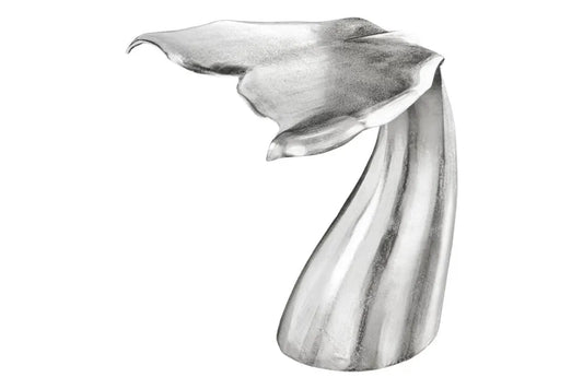 Masuta laterala din Metal Argintiu L57xH56cm Wildlife walflosse
