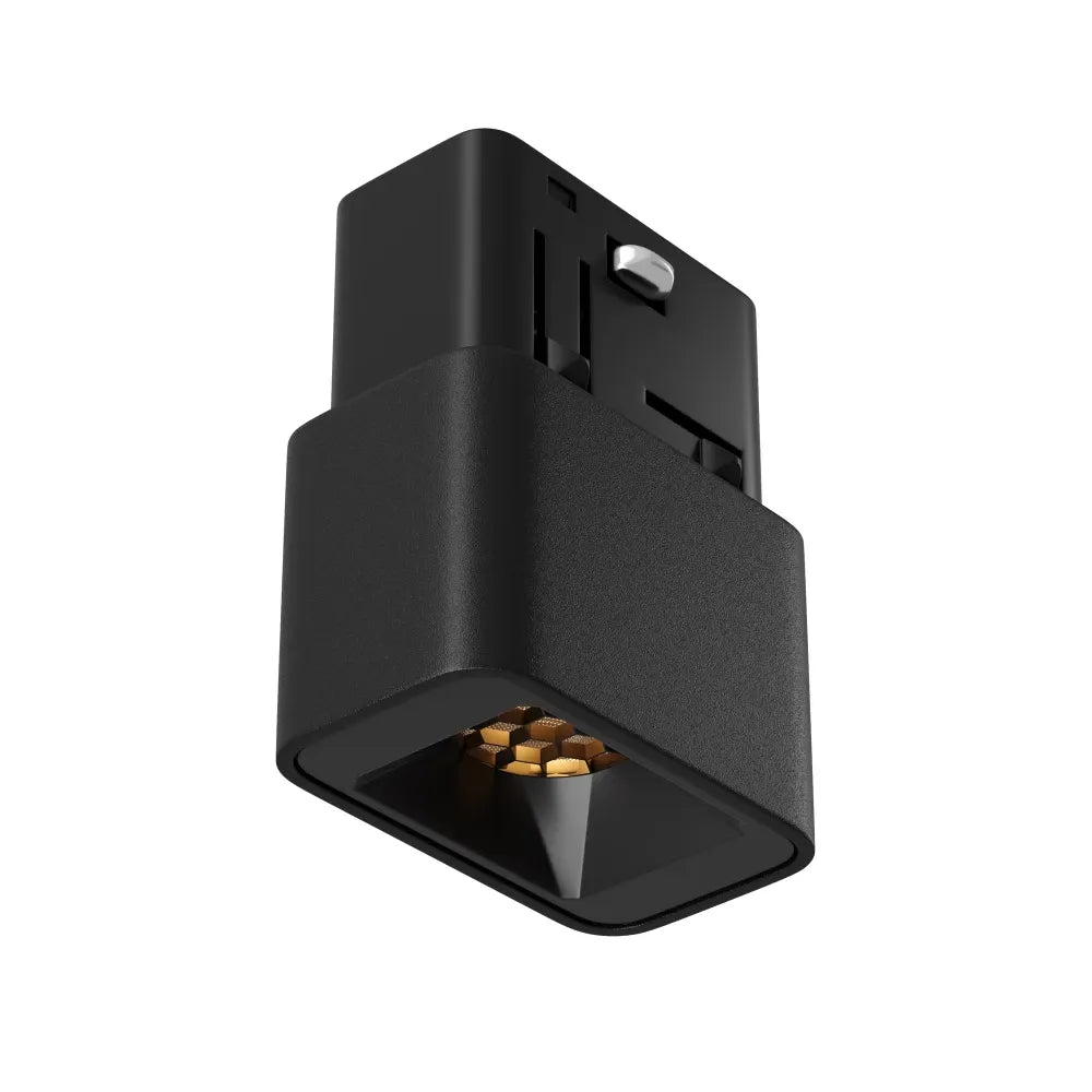 Spot pentru sina Exility din Aluminiu Negru H4.5xL3.6cm 2W 81lm 3000k Points S