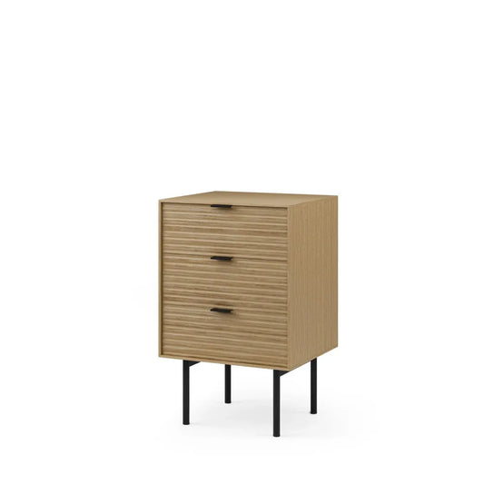 Noptiera cu sertar Tulsa de culoare stejar L40xH63cm