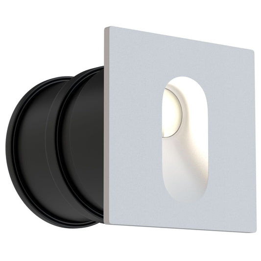 Spot incastra din Aluminiu Alb L7xH7cm Via Urbana