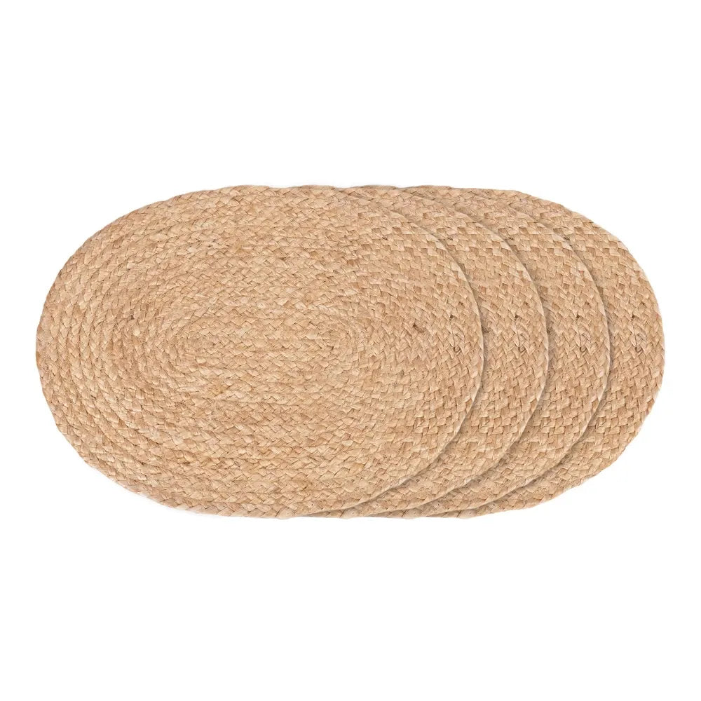 Set 4 suporturi farfurie din Iuta Maro 45x35cm Bombay