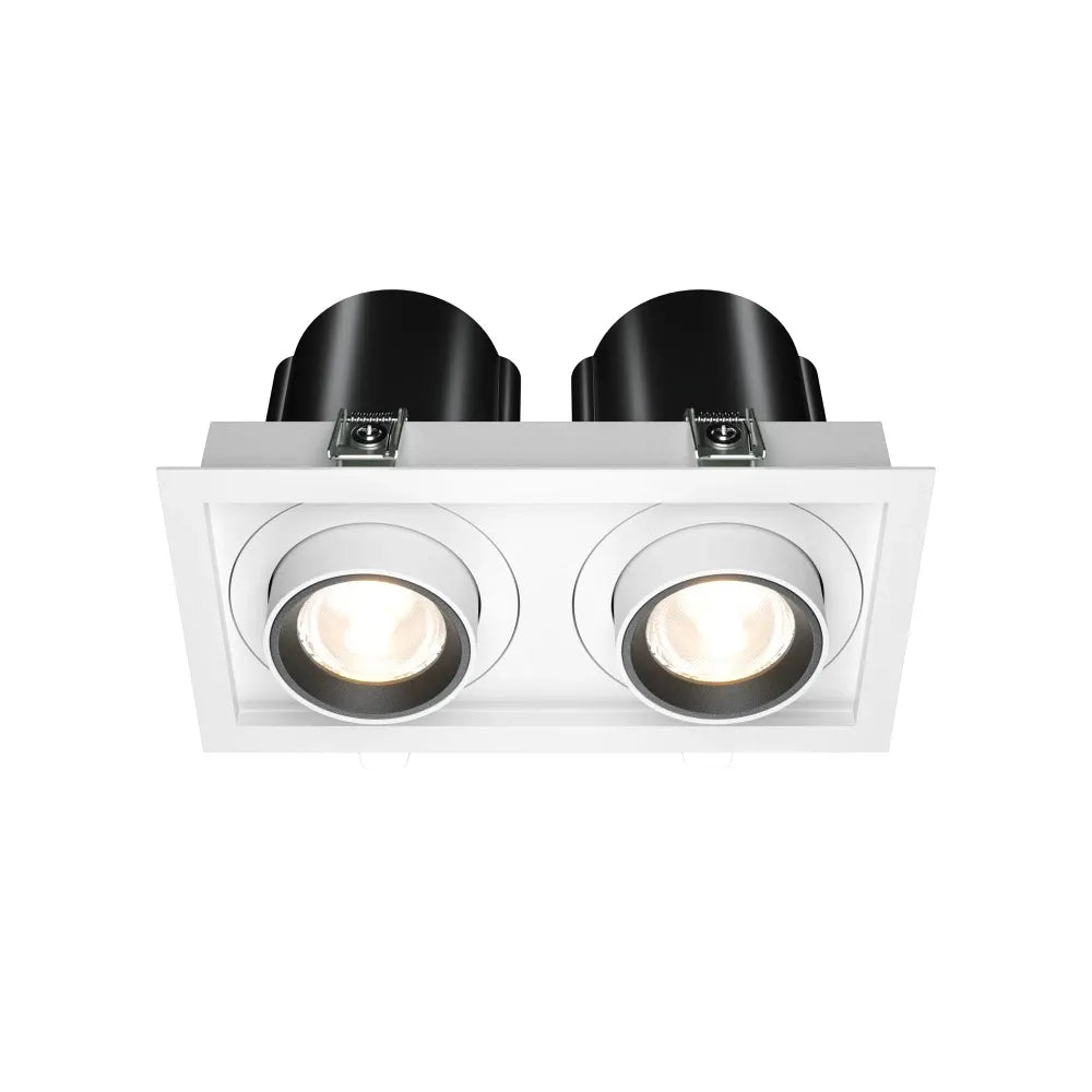 Spot incastrat din Aluminiu/plastic Alb H9.7xLcm Hidden