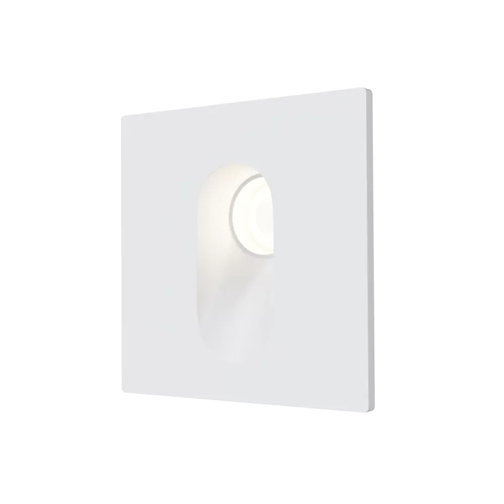 Spot incastra din Aluminiu Alb L7xH7cm Via Urbana