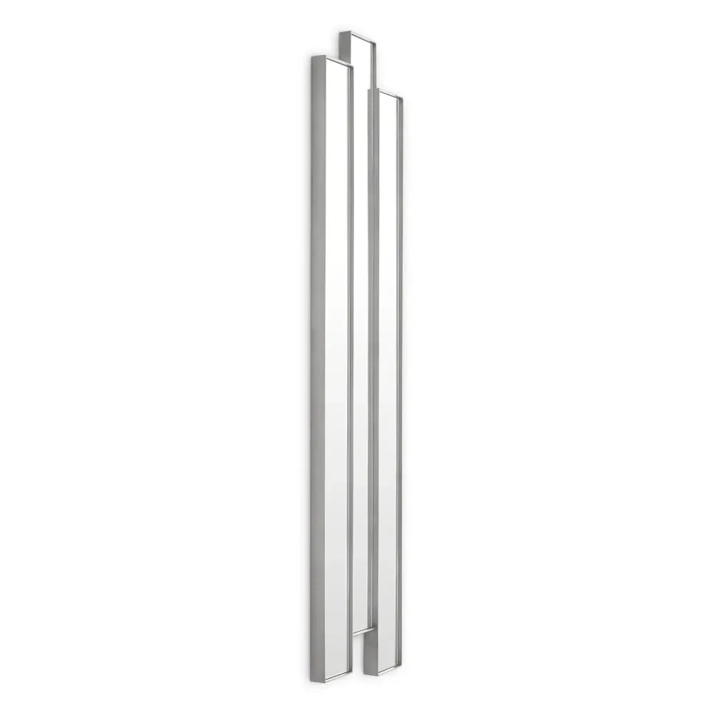 Oglinda cu rama din Metal Argintiu L47.5xH194cm Novella Eichholtz