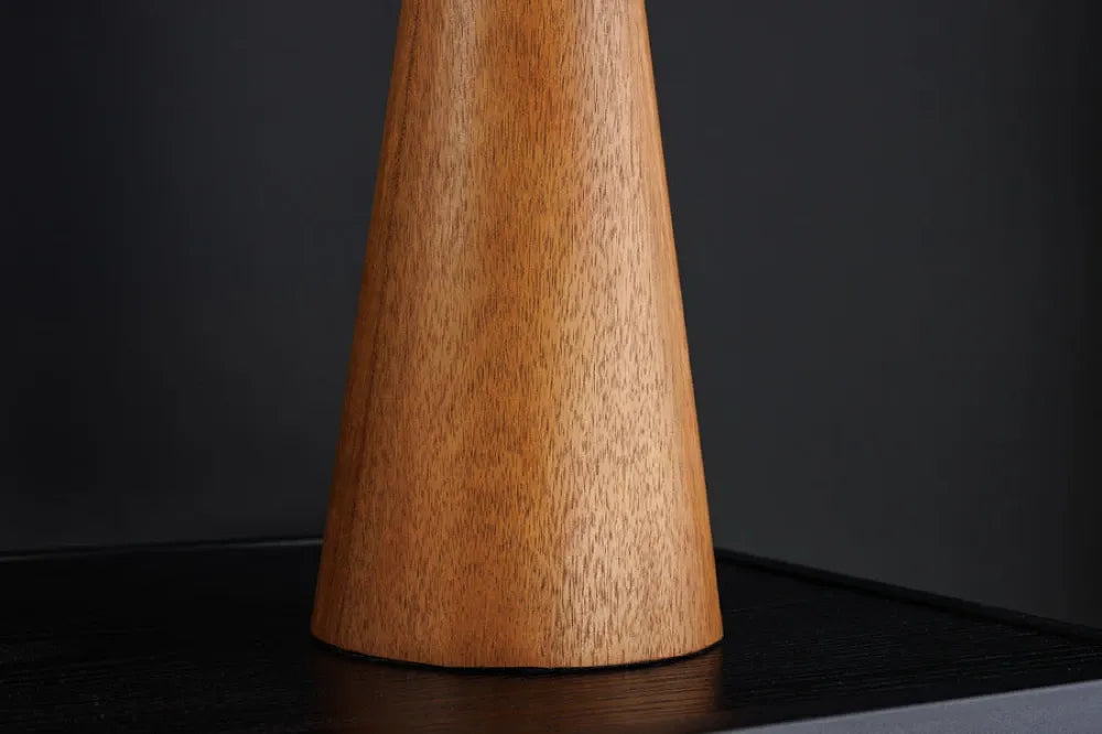 Veioza din Lemn de salcam Maro D24xH37cm ALVA