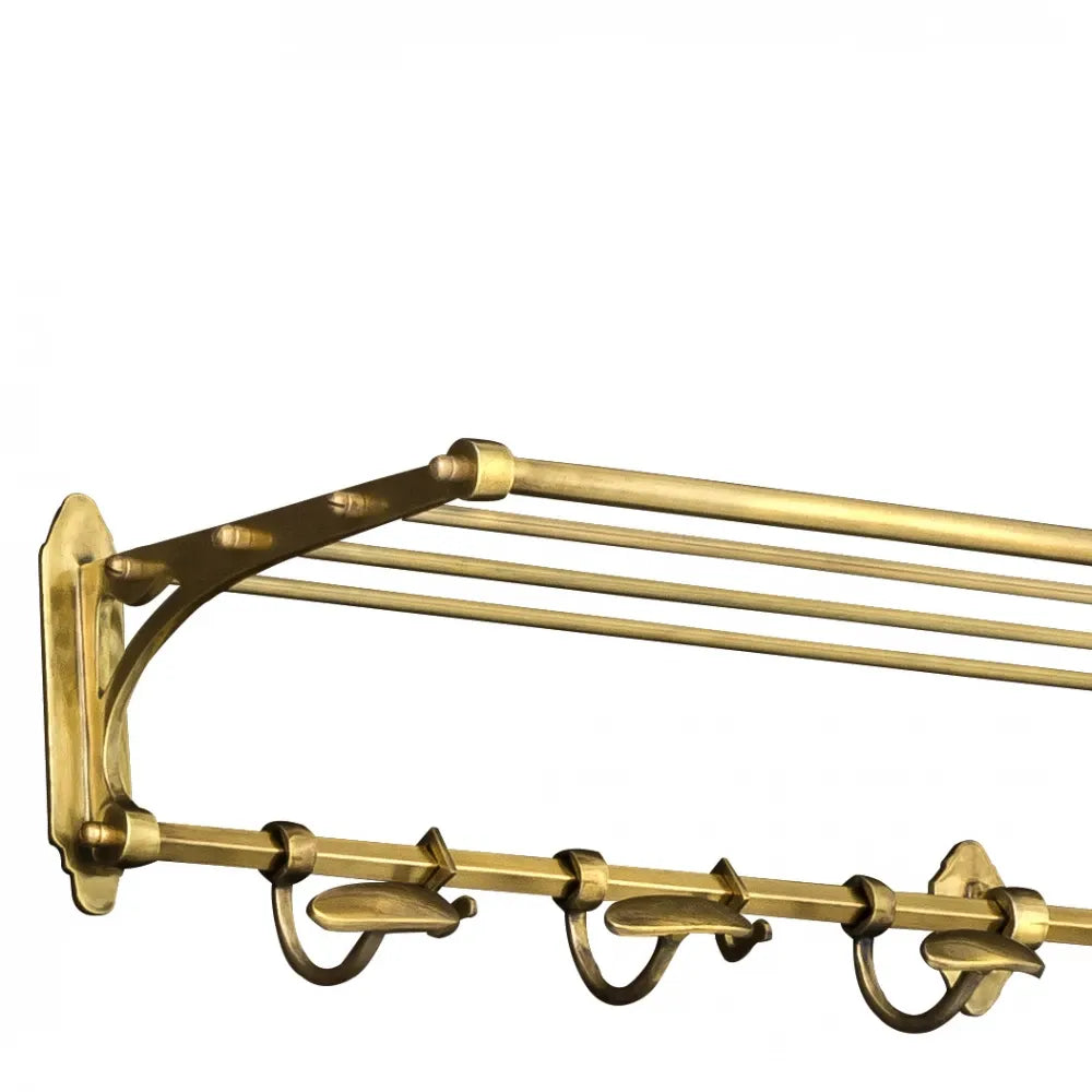 Cuier de perete din Metal Alama L98xH14cm Arini Eichholtz