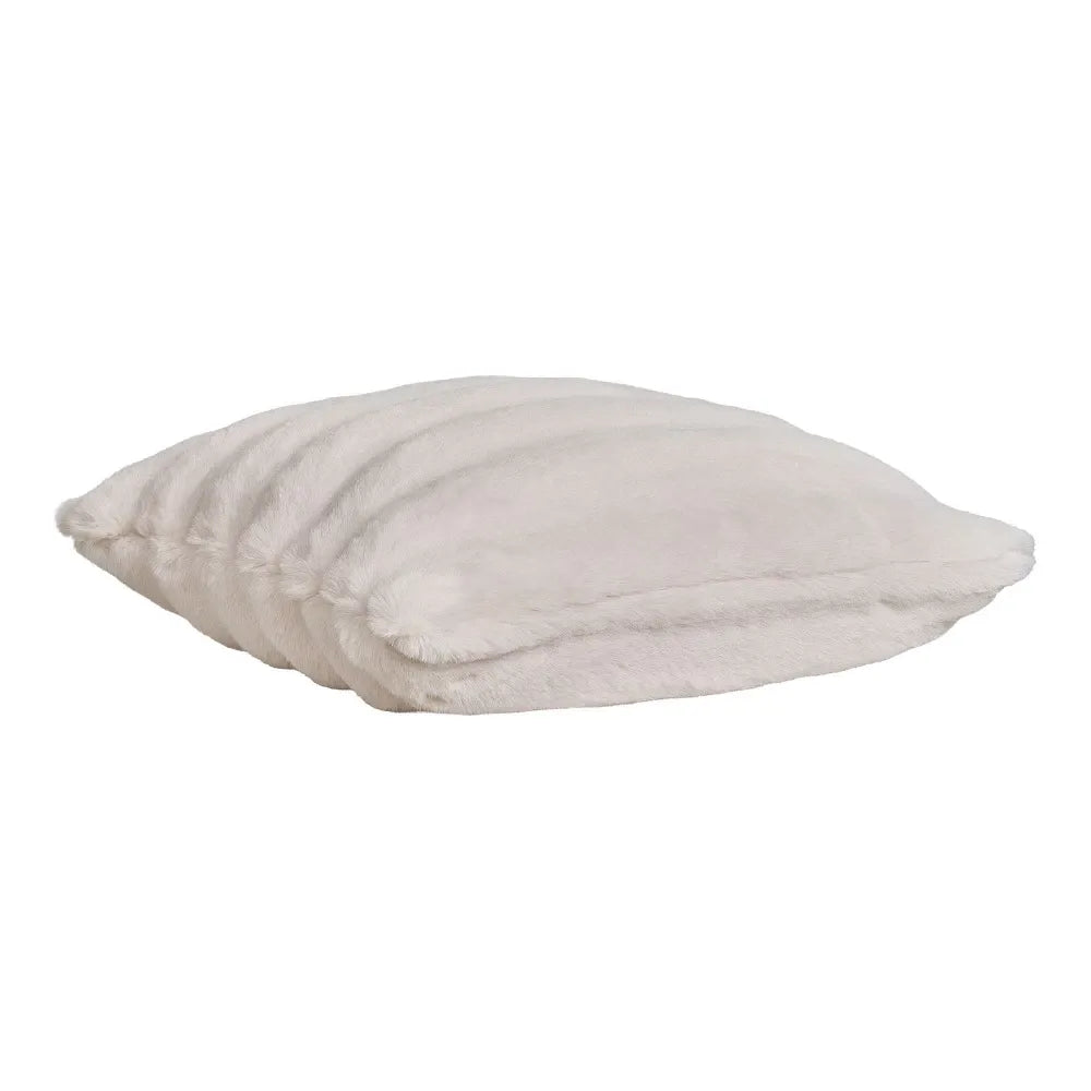Perna decorativa din Blanita artificiala Alb 45x45cm Galena