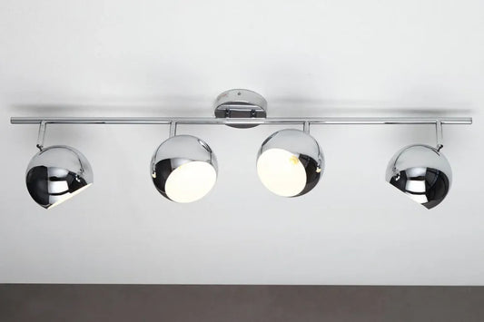 Lustra din Metal Argintiu L105xH25cm Bubble