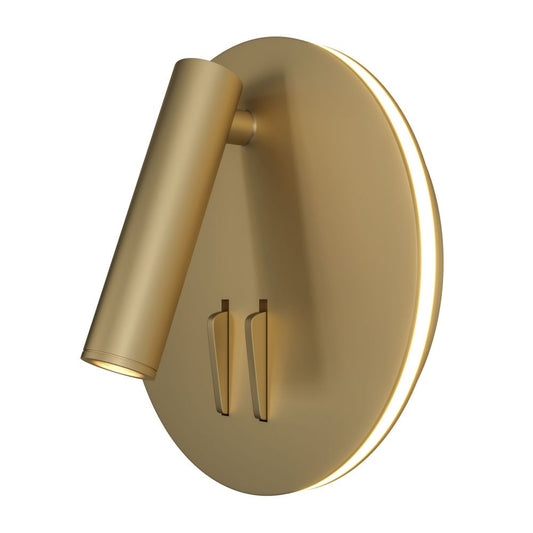 Aplica de perete Ios 176 Auriu LED H140cm