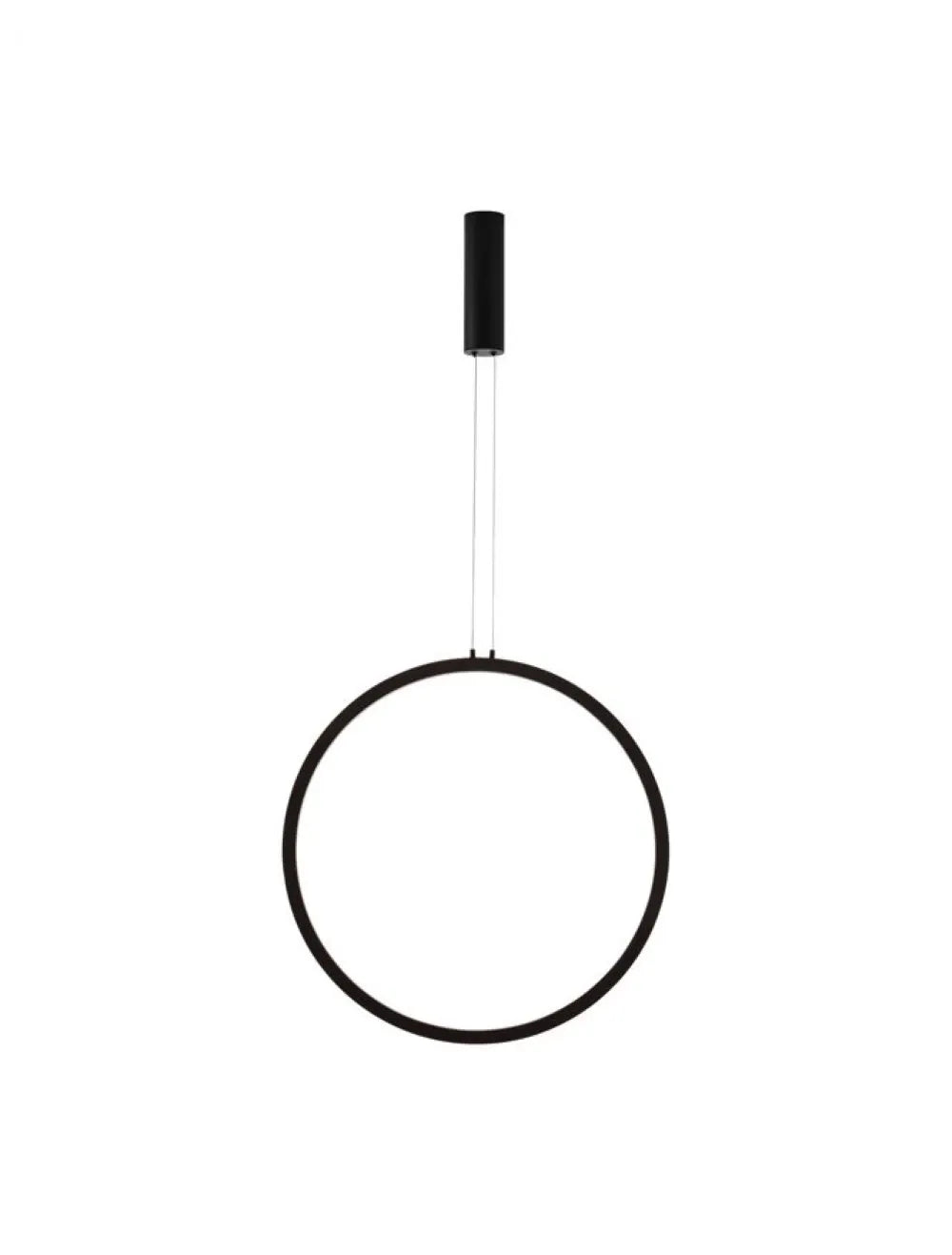 Pendul din Aluminiu Negru H150xL60cm IP20 36W 1161lm 3000k CHANGE
