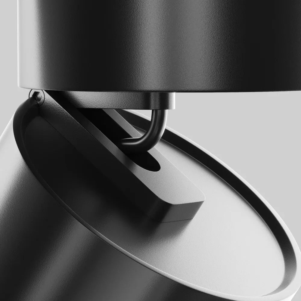 Spot pentru sina Unity din Aluminiu Negru H11xD8.5cm 12W 780lm 3000k ONDA