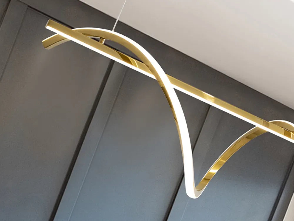 Lustra din Metal Auriu H150xL100cm Asure