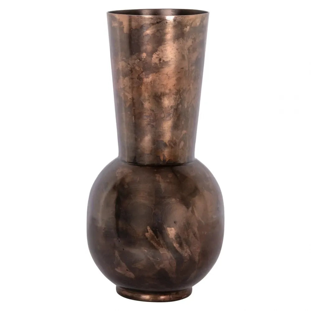 Vaza decorativa din Aluminiu Cupru D20.5xH42cm Jolise Richmond Interiors