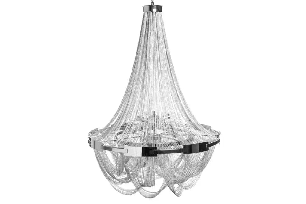 Candelabru din Metal Argintiu D50xH70cm ROYAL